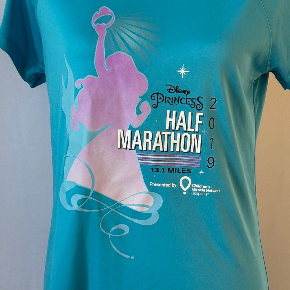 runDisney Princess Half Marathon 2019 Shirt Champion Athletic Tee Size M
